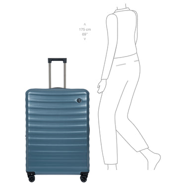 Brics Nausicaa - 4-Rollen-Trolley 78 cm erw. (grey blue) - Ansicht 7