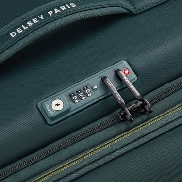 Delsey Paris Brochant 3 - 4-Rollen-Trolley L 78 cm erw. (tannengrün) - Ansicht 4