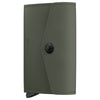 Secrid Envelope Matte - Geldbörse 8cc 10.2 cm RFID (green-black)