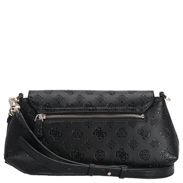Guess Carmella Crossbody Flap - Umhängetasche 30 cm (black logo) - Ansicht 4
