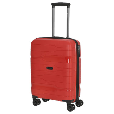CHECK.IN Memphis - 4-Rollen-Kabinentrolley 55 cm (rot) - Ansicht 2