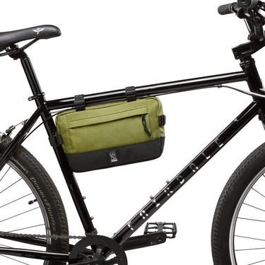 Chrome Doubletrack Bike Medium 4 - Rahmentasche 28.5 cm (olive branch) - Ansicht 3
