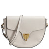Coccinelle Beat Soft - Bolso bandolera 24 cm (blanco)