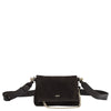 BOSS Women Yelena Flap Crossbody - Bandolera (dark brown)
