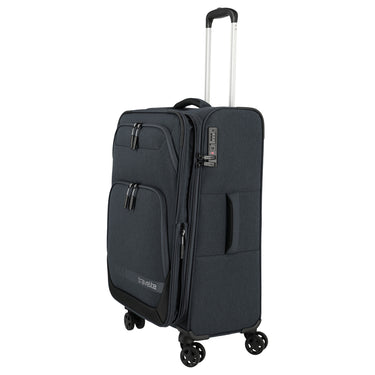 Travelite Kick Off - 4-Rollen-Trolley M 67 cm erw. (d'anthracite) - Ansicht 7