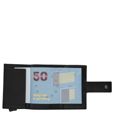Strellson Carter C-Three E-Cage SV8F - Kreditkartenetui 6cc 10 cm RFID (black) - Ansicht 5