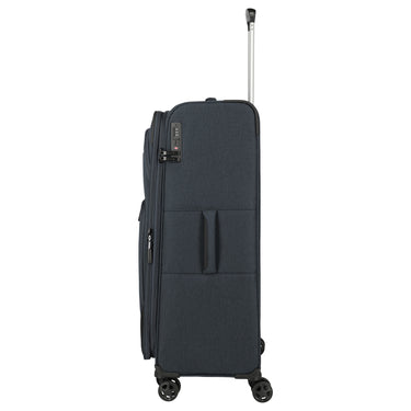 Travelite Kick Off - 4-Rollen-Trolley L 78 cm erw. (d'anthracite) - Ansicht 5