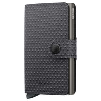 Secrid Miniwallet Pyramid - Geldbörse 6cc 10.2 cm RFID (grey)