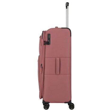 Travelite Kick Off - 4-Rollen-Trolley L 78 cm erw. (blush) - Ansicht 5
