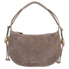 Coccinelle Thess Suede Bim - Bolso de hombro 29 cm (warm taupe)