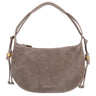 Coccinelle Thess Suede Bim - Schultertasche 29 cm (warm taupe)