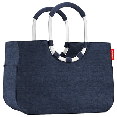 reisenthel shopping loopshopper L - Einkaufstasche mit Bügel 46 cm (twist navy) - Ansicht 2