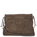 Coccinelle Lidia Suede Bim - Umhängetasche 40 cm (fango) - Ansicht 4