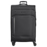 D&N Travel Line 9804 - 4-Rollen-Trolley L 78 cm erw. (black)