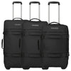 Travelite Bolonia - Set de bolsa de viaje con ruedas 3 piezas (black)