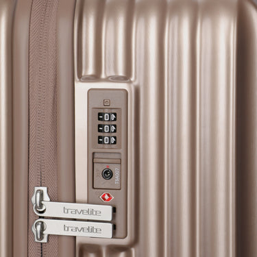 Travelite Paros - 4-Rollen-Kabinentrolley S 55 cm (cappuccino) - Ansicht 8