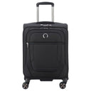 Delsey Paris Helium Dlx 2.0 Slim Line - 4-Rollen-Kabinentrolley 55 cm (schwarz)