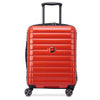 Delsey Paris Shadow 5.0 - Trolley de cabina slim line con 4 ruedas y USB 55 cm (rojo)
