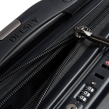 Delsey Paris Shadow 5.0 - 4-Rollen-Kabinentrolley Slim Line USB 55 cm (schwarz) - Ansicht 6