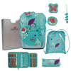 DerDieDas ErgoFlex Tiny - Mochila escolar Set 5tlg. 900g (Butterfly Garden)