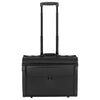 D&N Business - Maletín de piloto con 2 ruedas 48 cm PU (negro)