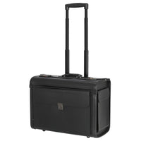 D&N Business - 2-Rollen Pilotenkoffer 48 cm PU (schwarz) - Ansicht 2