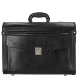 D&N Business - Pilotenkoffer 46 cm Leder (schwarz)