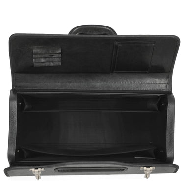 D&N Business - Pilotenkoffer 46 cm Leder (schwarz) - Ansicht 6