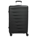 D&N Travel Line 2900 - 4 - Rollen - Trolley L 75 cm erw. (schwarz) - Markenkoffer