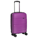 D&N Travel Line 4300 - 4 - Rollen - Kabinentrolley S 55 cm (purple) - Markenkoffer