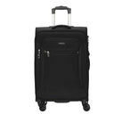 D&N Travel Line 6404 - 4 - Rollen - Trolley M 68 cm (schwarz) - Markenkoffer