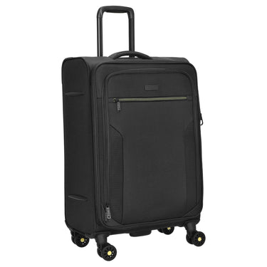 D&N Travel Line 9704 - 4-Rollen-Trolley M 68 cm erw. (black) - Ansicht 5