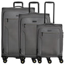 D&N Travel Line 9704 - Trolley-Set, 3tlg. (grey)