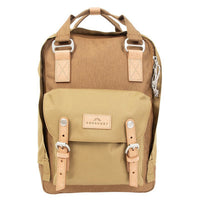 Doughnut Macaroon Euro 16 - Rucksack 38 cm (khaki x camel)