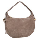Coccinelle Thess Suede Bim - Schultertasche 38 cm (warm taupe) - Ansicht 5