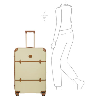 Brics Bellagio - 4-Rollen-Trolley 76 cm erw. (cream) - Ansicht 10