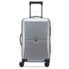 Delsey Paris Turenne 2.0 - Trolley de cabina con 4 ruedas 55 cm (plata)