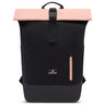 Johnny Urban Luca Medium - Rolltop-Rucksack 42 cm (black-rose)
