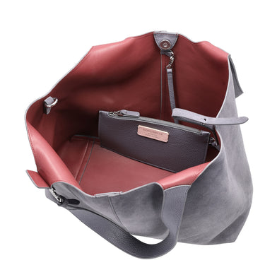 Coccinelle C-Easy Suede - Shopper L 35 cm (stove/stove) - Ansicht 6