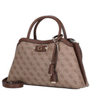 Guess Lindsey Satchel - Henkeltasche 36 cm (latte logo) - Ansicht 2