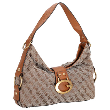 Guess Camden - Schultertasche 35 cm (latte logo/cognac) - Ansicht 5