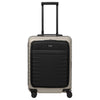 TITAN OVERSEAS - 4-Wheel Cabin Trolley S 55/23cm with front pocket (moonstone grey, 55 cm (front pocket))