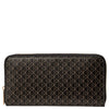 Calvin Klein Emblem AOP Long Zip - Cartera 4cc 19 cm (black aop)