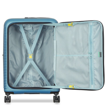 Delsey Paris Freestyle - 4-Rollen-Trolley M 66 cm erw. (blau) - Ansicht 5