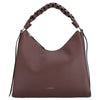 Coccinelle Boheme Grana Double - Bolso de hombro M 34 cm (berry/winter rose)
