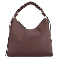 Coccinelle Boheme Grana Double - Bolso de hombro M 34 cm (berry/winter rose)
