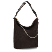 BOSS Women Yelena Hobo - Bolso saco 34 cm (dark brown)