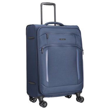 D&N Travel Line 9804 - 4-Rollen-Trolley M 68 cm erw. (dark blue) - Ansicht 5