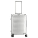 Travelite Next - 4-Rollen-Kabinentrolley S 55 cm (silber)