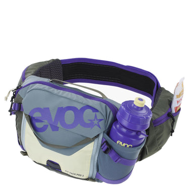 Evoc Hip Pack Pro 3 Hydration 1.5L - Gürteltasche 28 cm (steel/violet/dark olive) - Ansicht 3